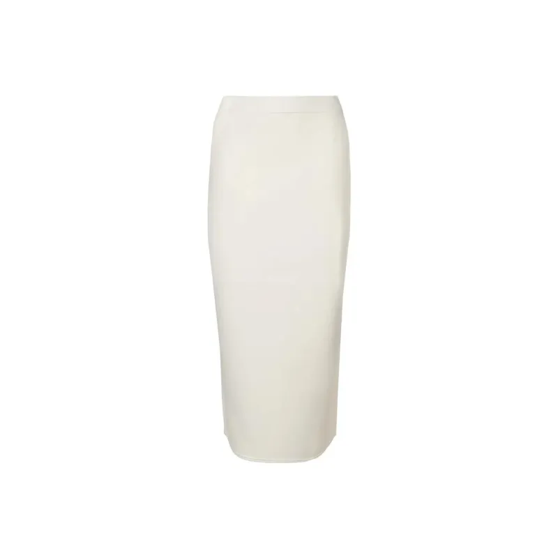 THEORY Casual Long Skirts Women's White-0