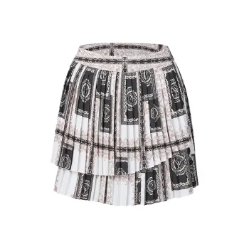 FILA Casual Short Skirts Women's All Over Print