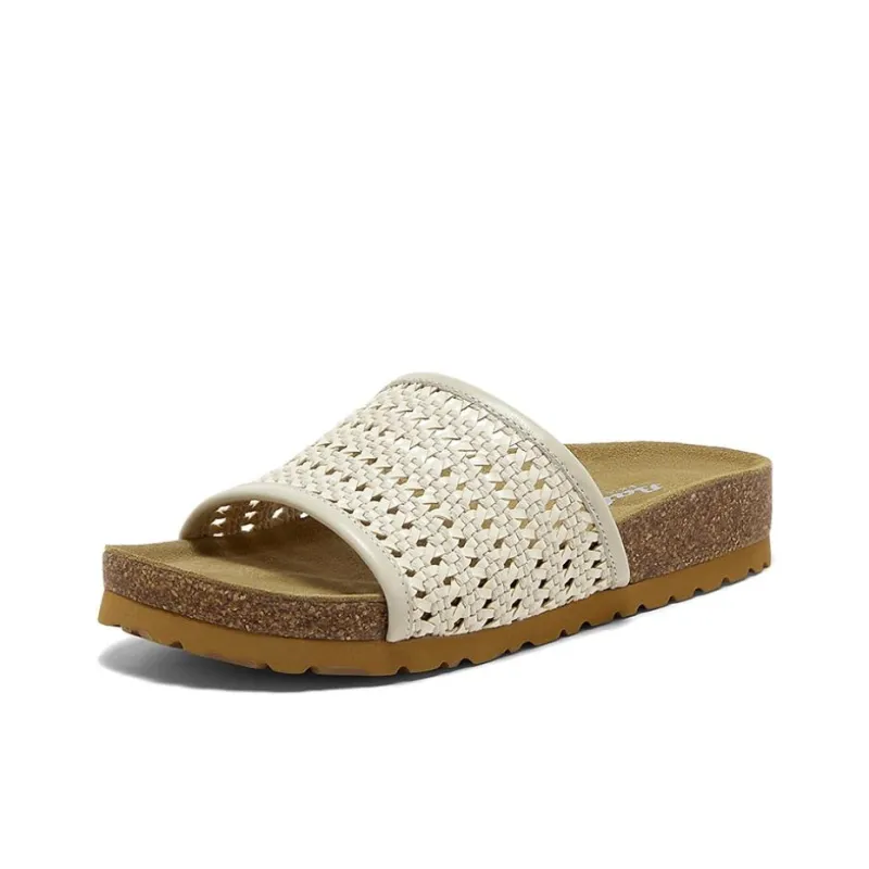 BATA Slide Slippers Women's Yellow , Yellow-5