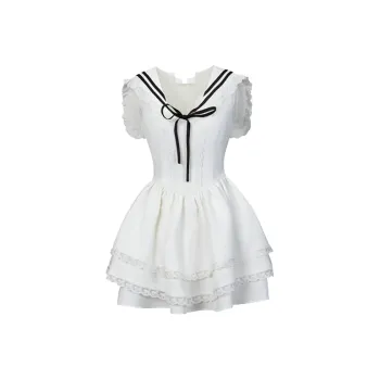 COVT Sleeveless Dress Women's White
