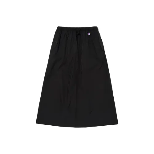 Champion SS24 Casual Long Skirt Women's Black
