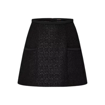 LOUIS VUITTON Tweed Pocket Skirt