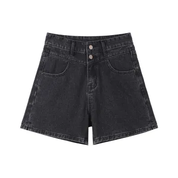 HIPPIEMISS Denim Shorts Women's Black