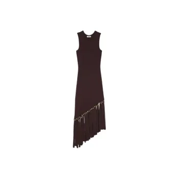 Sandro Fringed Maxi Dress