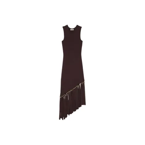 Sandro Fringed Maxi Dress