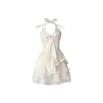 PLANE DRIFT Sleeveless Dress Women's Apricot