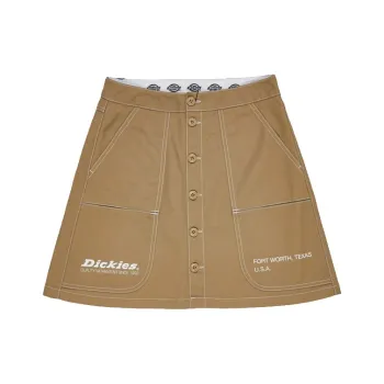 Dickies Casual Short Skirts Women's Khaki