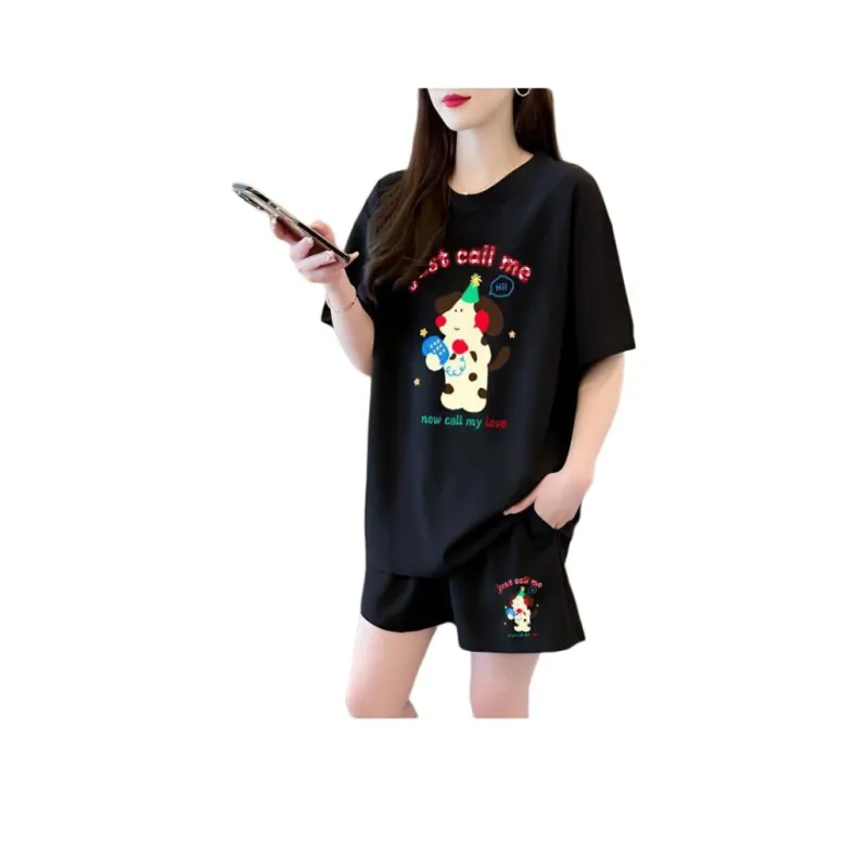 Flowers In Water Casual Suit Women's-3