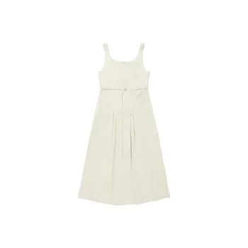 COVERNAT Sleeveless Dress Women's Beige