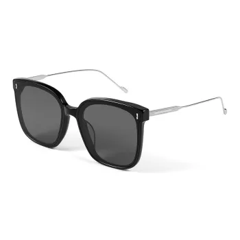 Upthree Plate Frame Square Sunglasses Unisex