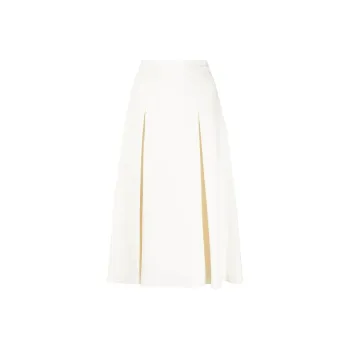 THEORY Casual Long Skirts Women's White