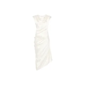 Alexander McQueen Asymmetric Midi Dress