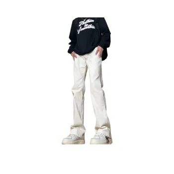 NHZN Jeans Unisex White