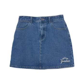 MLB Denim Short Skirts Women's Indigo