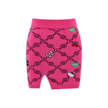 GCDS Graphic-print High-waist Skirt