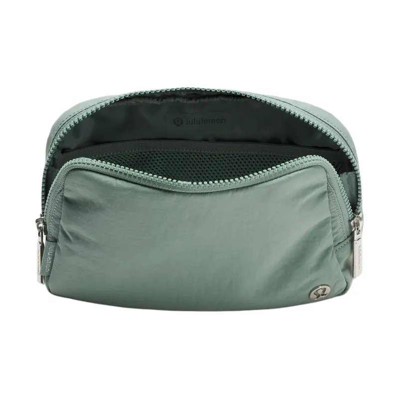Lululemon Everywhere Recycled Nylon Crossbody Fanny Pack Large Size Unisex Blue Green-3
