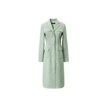 Yan Domain Long-Sleeved Dresses Women's Green