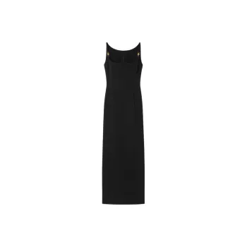 VERSACE Spaghetti Strap Slit-Detailed Dress