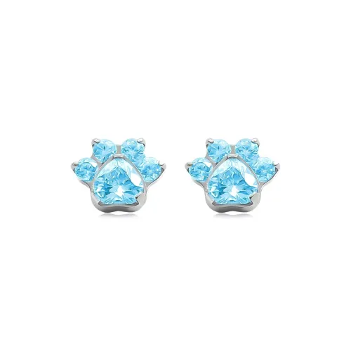 Universe Search S925 Silver Stud Earrings Women's