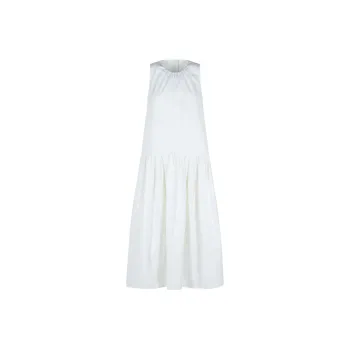 JIL SANDER Sleeveless Dress Women's White