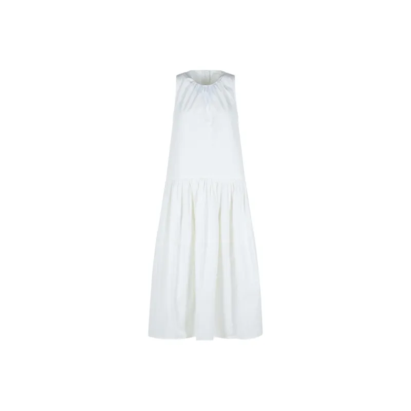 JIL SANDER Sleeveless Dress Women's White-0