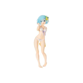 SEGA Rem Sega, Re Zero Starting Life In Another World Re 0 Swimsuit Rem, True Summer Sun, Figure Bonus Gifts