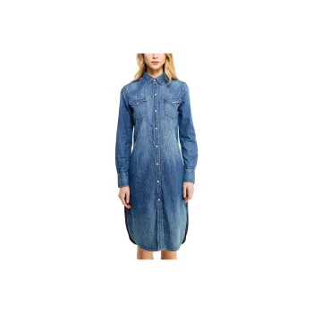 Polo Ralph Lauren Long Sleeved Dress Women's Blue