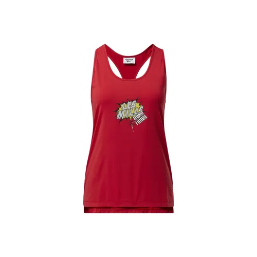 Reebok LES MILLS CNY Sport Vests Women's Orange Red