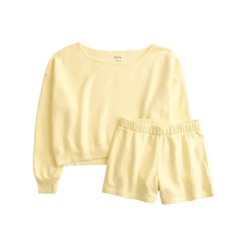 Hollister Casual Suit Women's Yellow