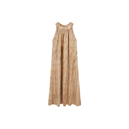 Migu Slip Dresses Women's Cloud Edge Study Room Q11862 Coffee