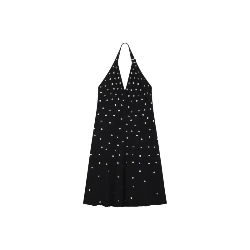 WE11DONE Slip Dresses Women's Black-0