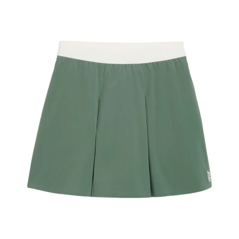 PUMA x QGC Collaboration Casual Short Skirts Women's Green-0