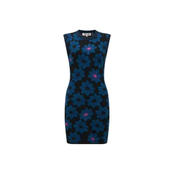 Diane Von Furstenberg Sleeveless Dress Women's Blue