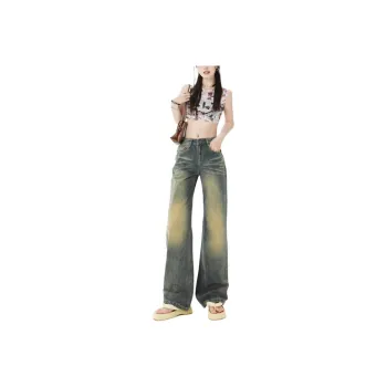 YINLEI Jeans Women's Vintage