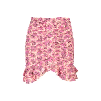 ISABEL MARANT Milendi High-Waisted Mini Skirt
