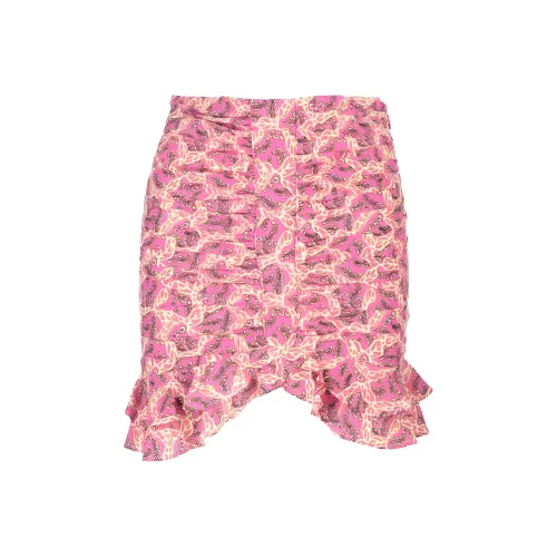 PALM ANGELS High Waist A Line Mini Skirt