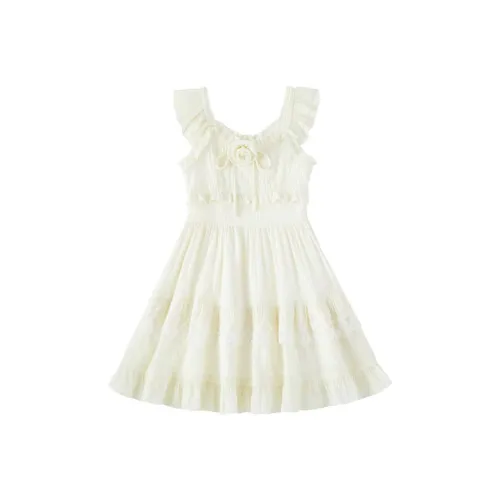 ABCMININ Short Sleeved Dress Women's