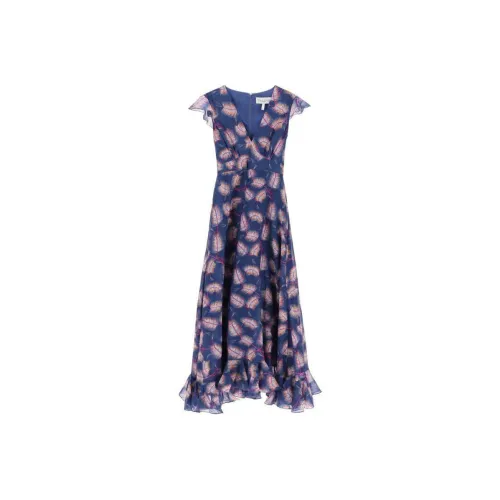 SALONI Sleeveless Dress Women's Blue
