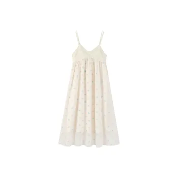 GTLA Slip Dresses Women's Ecru