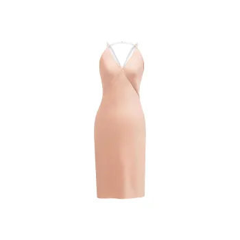 SAINT LAURENT Backless Slip Dress