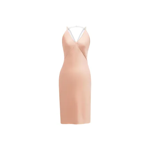 Saint Laurent paris Backless Slip Dress