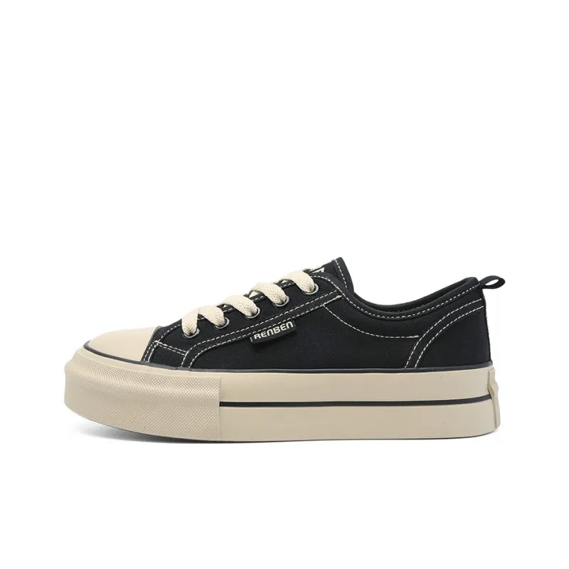 RENBEN Lightweight, Wear resistant, And Non slip Low Top Canvas Shoes Women's-6