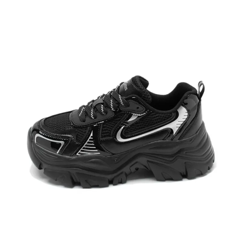 15 MINS Breathable Low Top Chunky Sneakers Women's-5