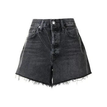 AGOLDE Denim Shorts Women's Black
