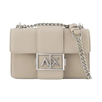 EMPORIO ARMANI Polyester Shoulder Bag Women's Light Umber