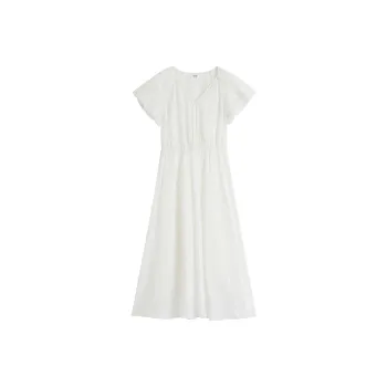 Inman Long Sleeved Dresses Women's Ecru