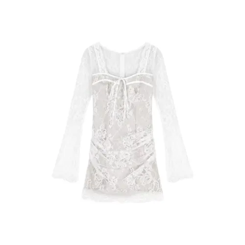 SECFLY OFFICIAL Long Sleeved Dress Women's
