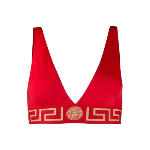 VERSACE Greca Border Swimsuit Top