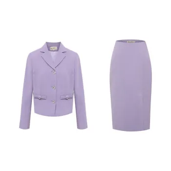 BBLLUUEE Skirt Set Women's Mist Purple