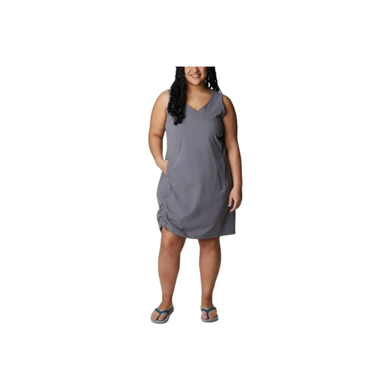 Columbia Anytime Anytime Casual™ Sleeveless Dress Women's City Gray-0
